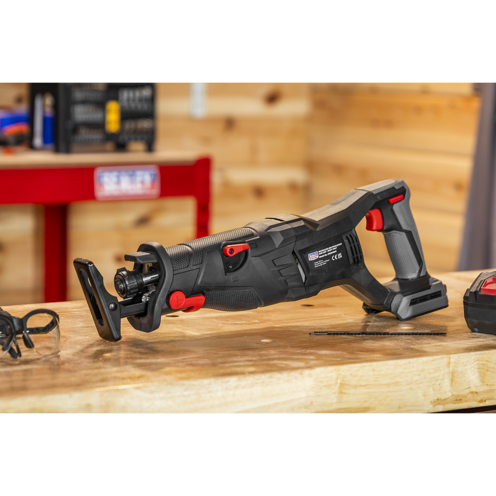 Sealey CP20VRSXKIT Premier SV20 Series Brushless Cordless Reciprocating Saw 20V 4Ah Kit - 2 Batteries - additional view 15