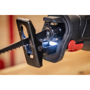 Sealey CP20VRSXKIT Premier SV20 Series Brushless Cordless Reciprocating Saw 20V 4Ah Kit - 2 Batteries - additional view 13