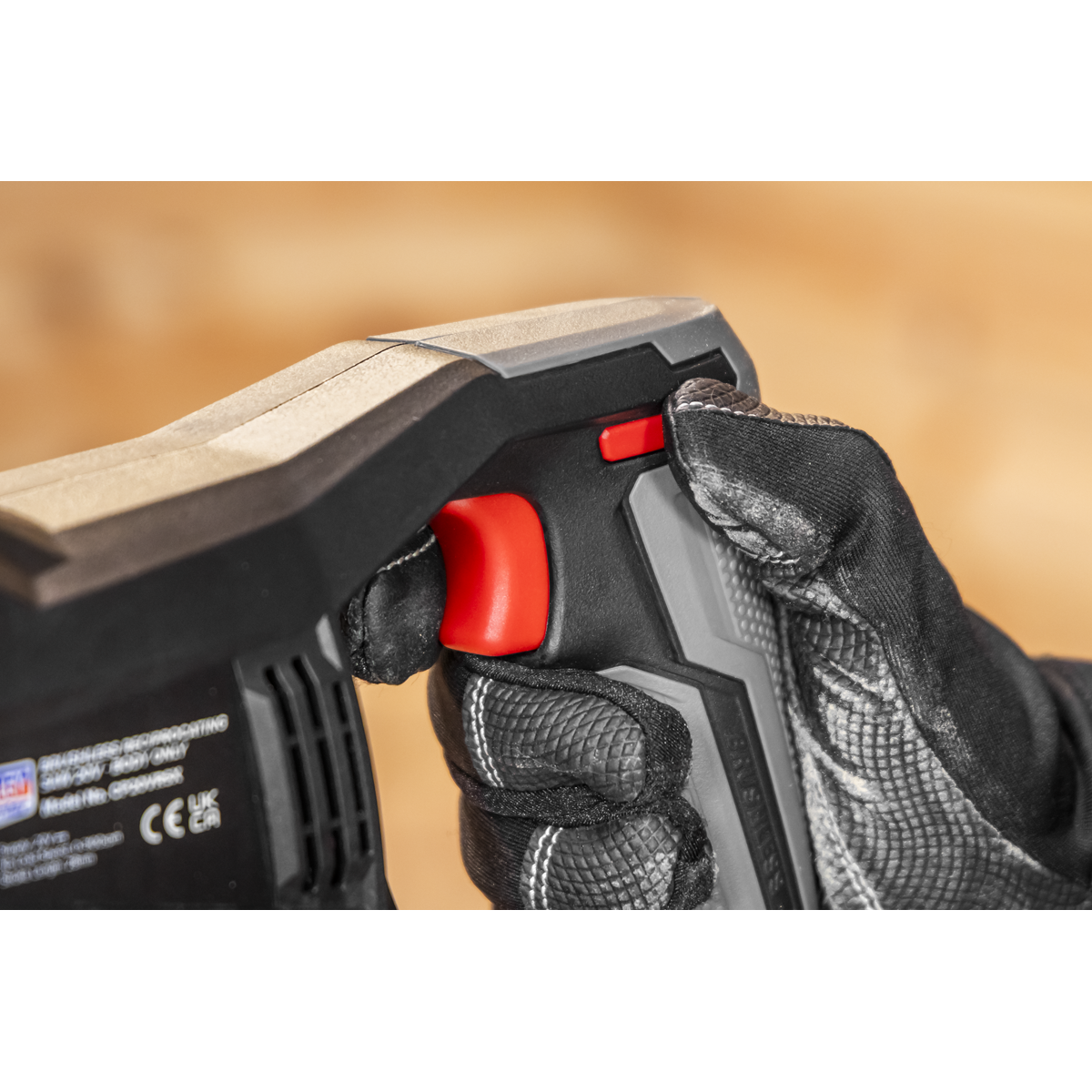 Sealey CP20VRSXKIT Premier SV20 Series Brushless Cordless Reciprocating Saw 20V 4Ah Kit - 2 Batteries - additional view 10