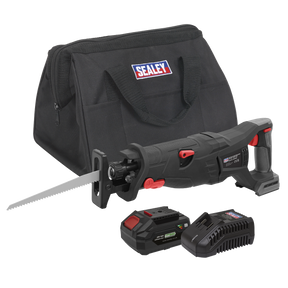 Sealey CP20VRSXKIT1 Premier SV20 Series Brushless Cordless Reciprocating Saw 20V 4Ah Kit