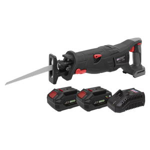 Sealey CP20VRSXKIT Premier SV20 Series Brushless Cordless Reciprocating Saw 20V 4Ah Kit - 2 Batteries - additional view 3