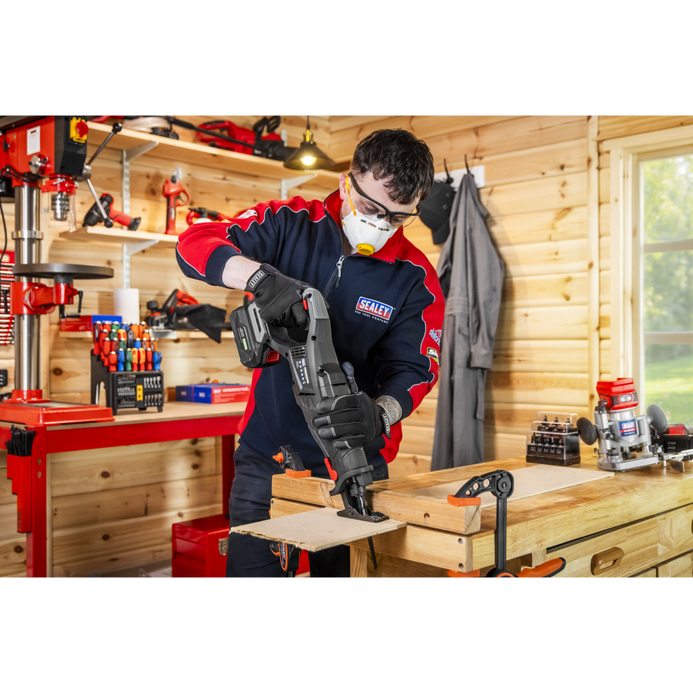 Sealey CP20VRSX Premier SV20 Series Brushless Cordless Reciprocating Saw 20V - Body Only - additional view 14