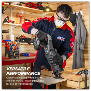 Sealey CP20VRSX Premier SV20 Series Brushless Cordless Reciprocating Saw 20V - Body Only - additional view 23
