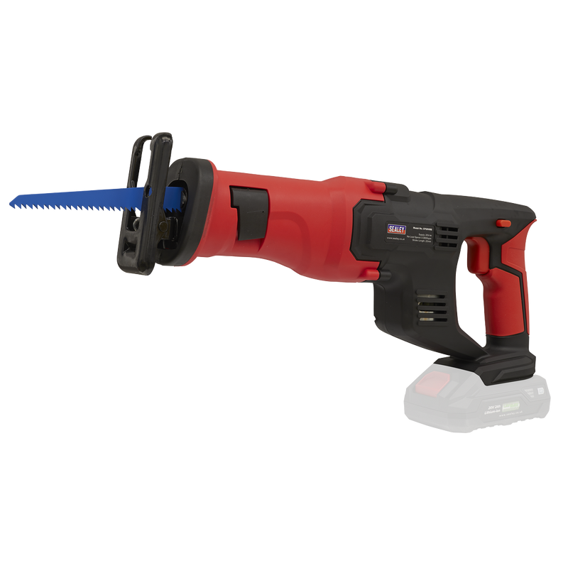 Sealey CP20VRSKIT SV20 Series Cordless Reciprocating Saw 20V - 2 Batteries - additional view 4