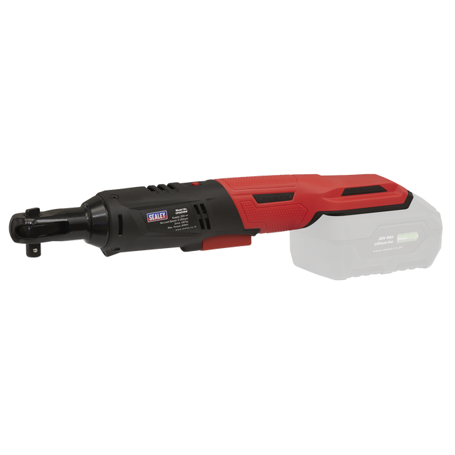 Sealey CP20VRW SV20 Series 3/8"Sq Drive Cordless Ratchet Wrench 60Nm 20V - Body Only