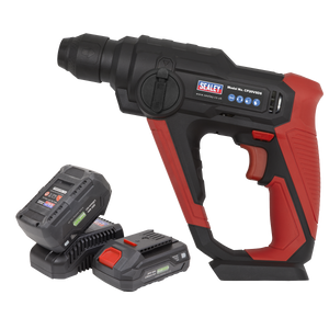 Sealey CP20VSDSKIT SV20 Series SDS Plus Cordless Rotary Hammer Drill Kit 20V - 2 Batteries - additional view 3