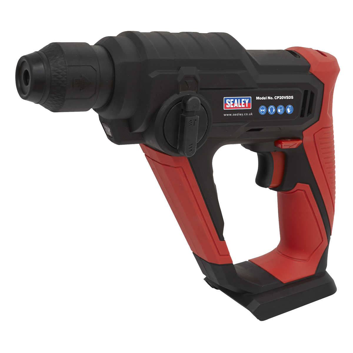Sealey CP20VSDS SV20 Series SDS Plus Cordless Rotary Hammer Drill 20V - Body Only - additional view 9