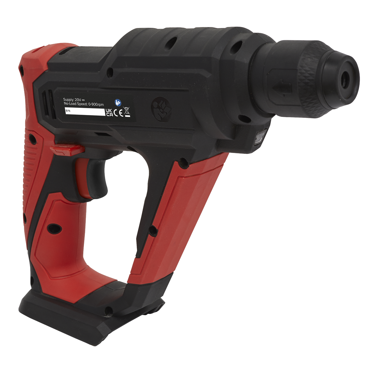 Sealey CP20VSDS SV20 Series SDS Plus Cordless Rotary Hammer Drill 20V - Body Only - additional view 4