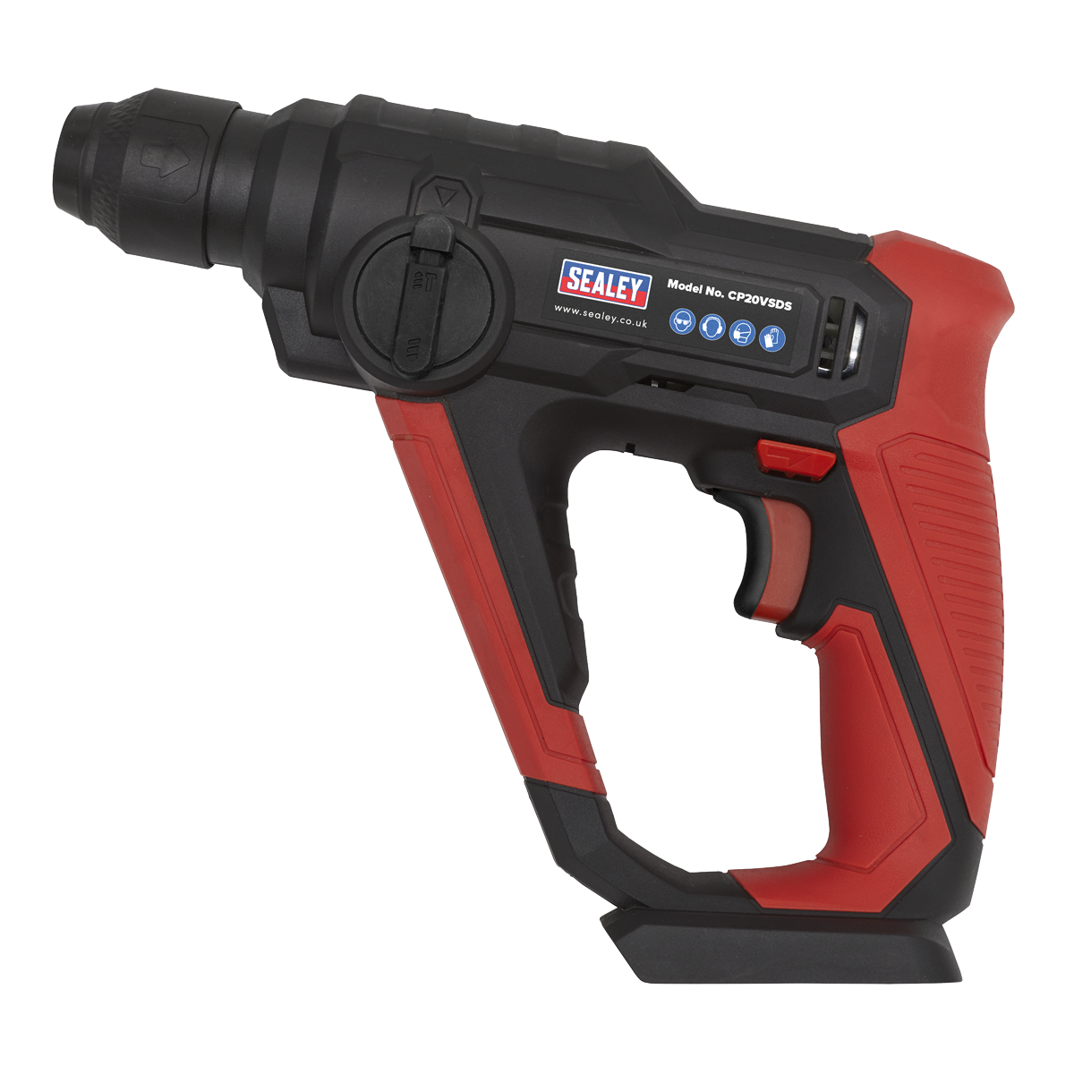 Sealey CP20VSDS SV20 Series SDS Plus Cordless Rotary Hammer Drill 20V - Body Only - additional view 6