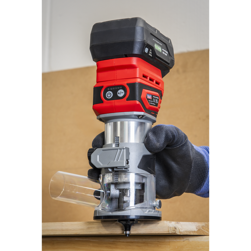 Sealey CP20VTRKIT1 SV20 Series Cordless Trimming Router Kit 20V 4Ah - additional view 3