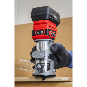 Sealey CP20VTRKIT SV20 Series Cordless Trimming Router Kit 20V 4Ah - 2 Batteries - additional view 8
