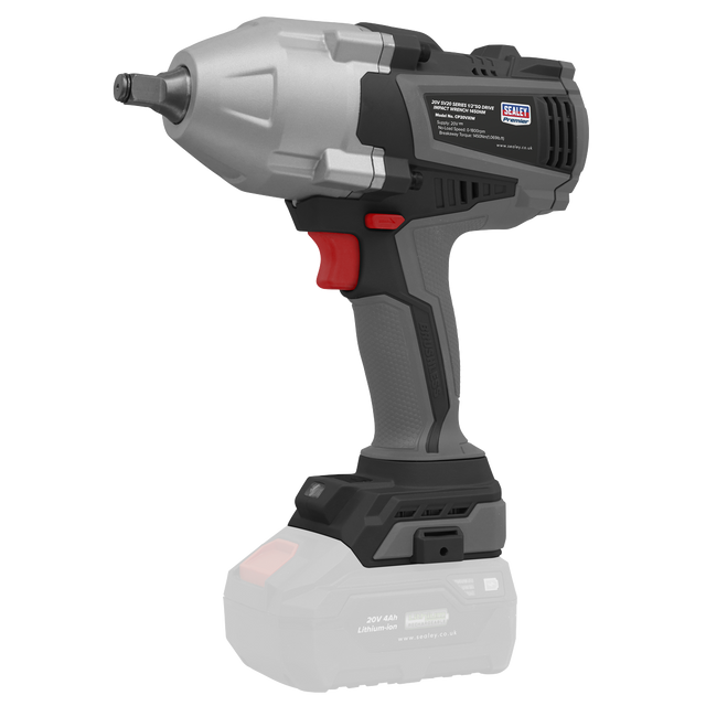 Sealey CP20VXIW Premier SV20 Series 1/2"Sq Drive Brushless Cordless Impact Wrench 20V - Body Only