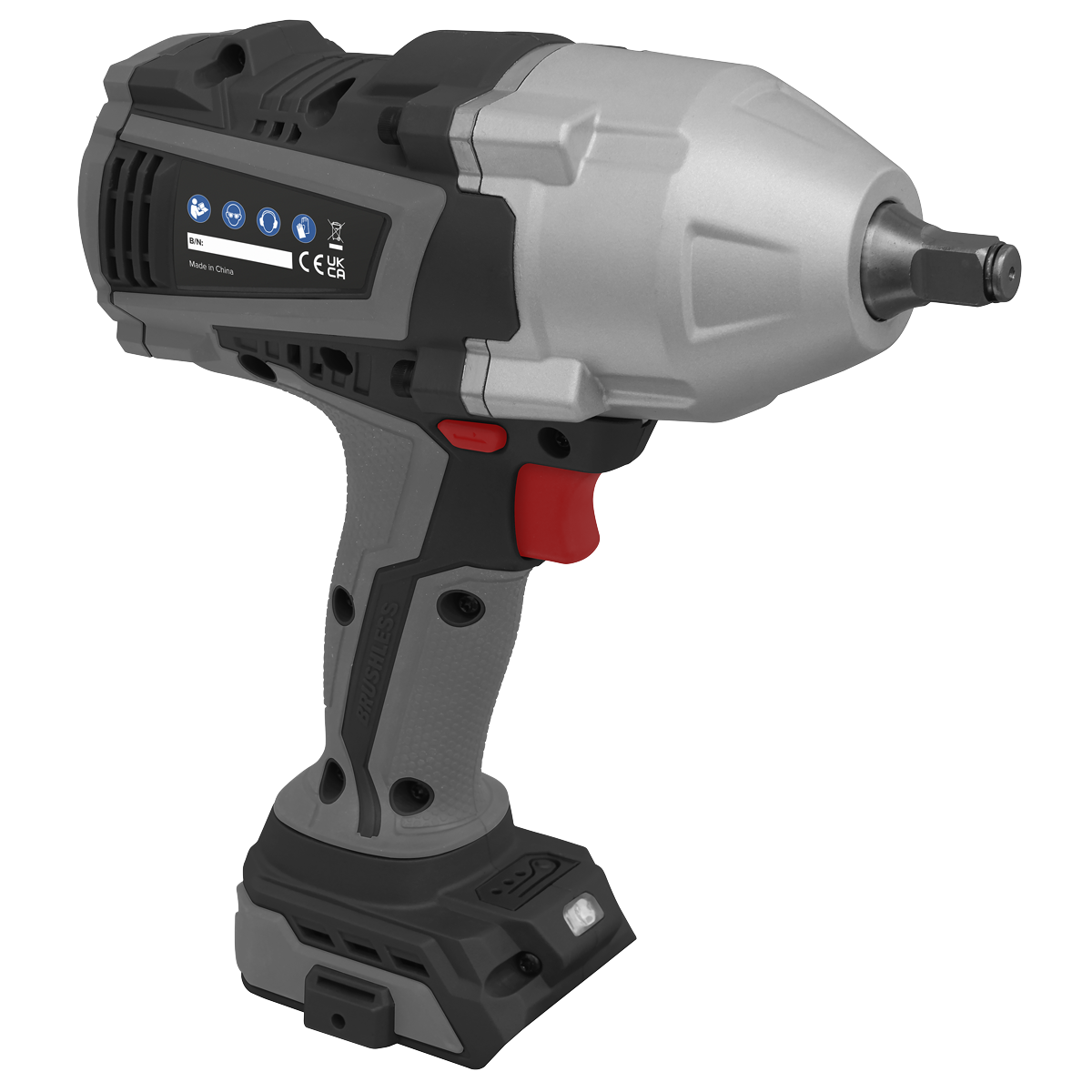 Sealey CP20VXIW Premier SV20 Series 1/2"Sq Drive Brushless Cordless Impact Wrench 20V - Body Only - additional view 6