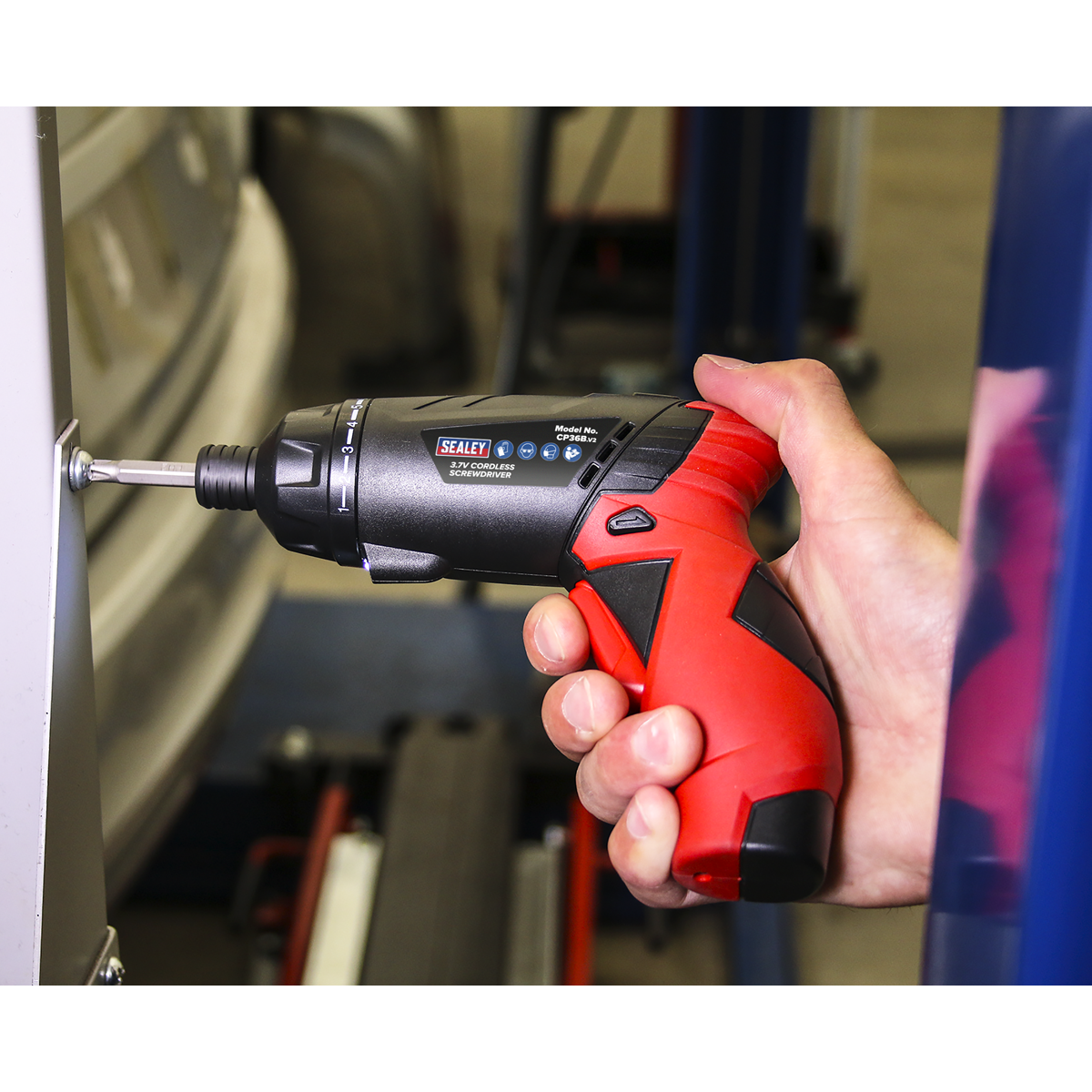 Sealey CP36B Cordless Screwdriver Set 3.6V 26pc - additional view 7