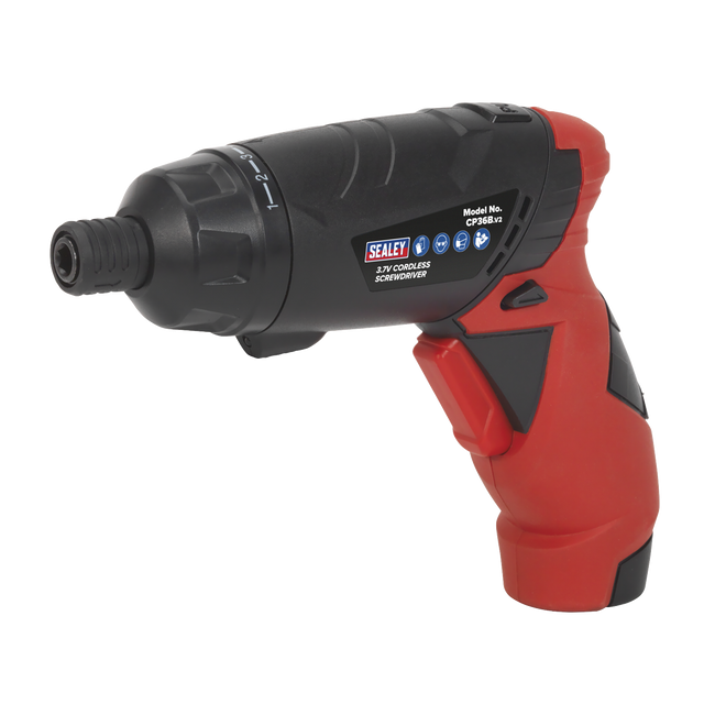 Sealey CP36B Cordless Screwdriver Set 3.6V 26pc