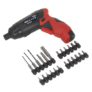 Sealey CP36B Cordless Screwdriver Set 3.6V 26pc - additional view 6