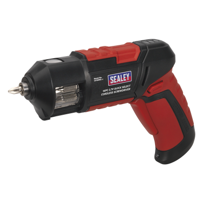 Sealey CP36MS Cordless Quick Select Screwdriver 3.7V 14pc