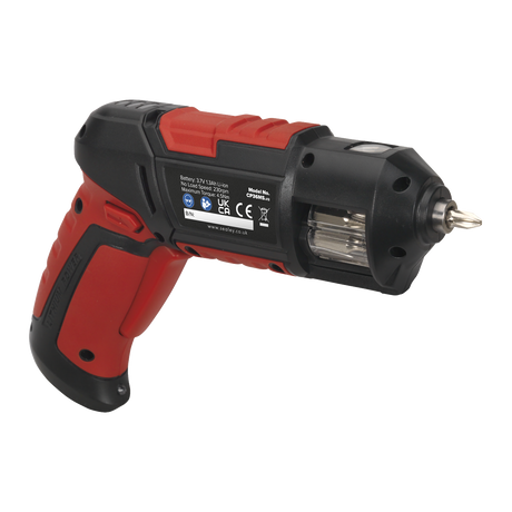 Sealey CP36MS Cordless Quick Select Screwdriver 3.7V 14pc - additional view 2