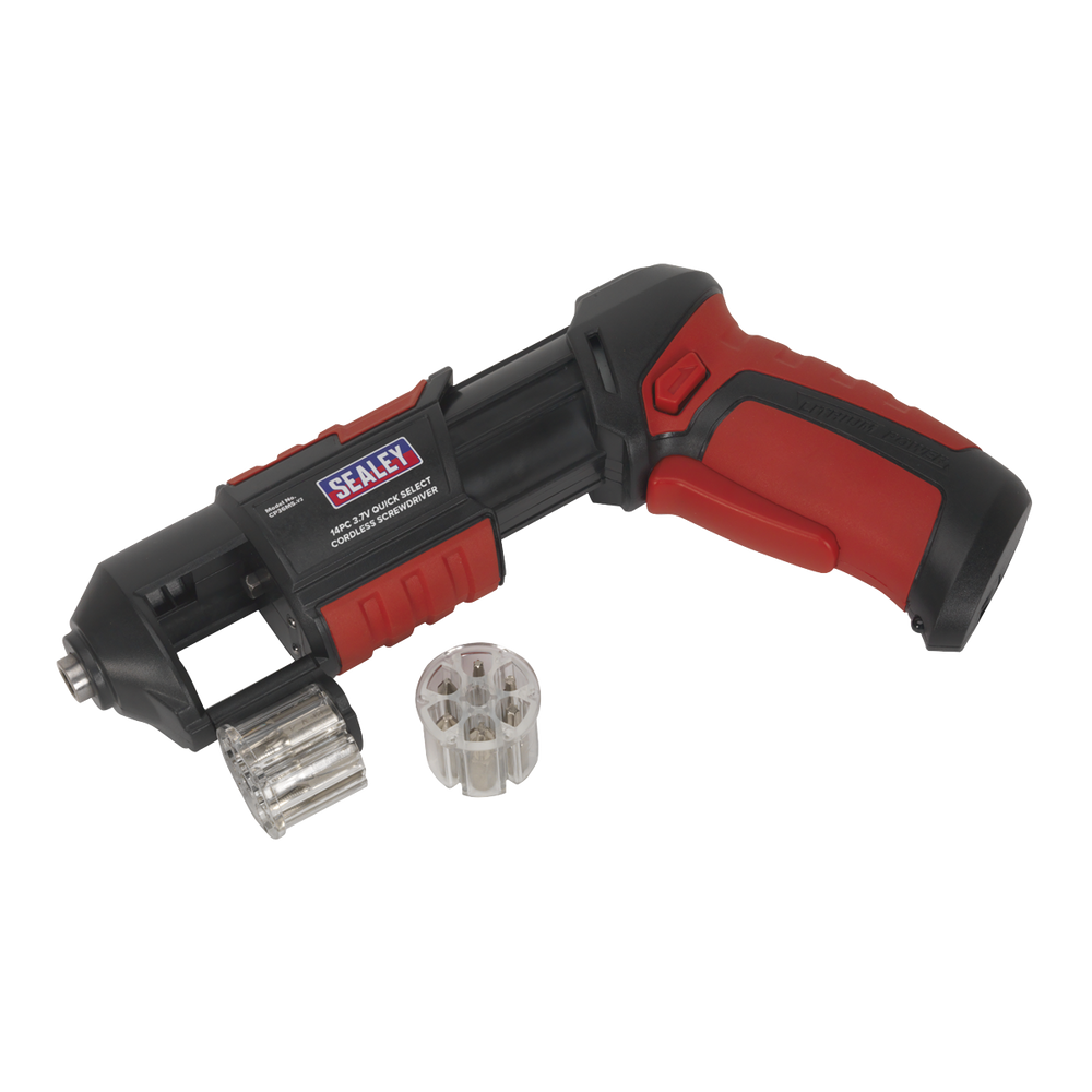 Sealey CP36MS Cordless Quick Select Screwdriver 3.7V 14pc - additional view 4