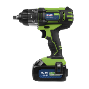 Sealey 2001LEHVCOMBO Trolley Jack & Cordless Impact Wrench Combo - Green - additional view 7