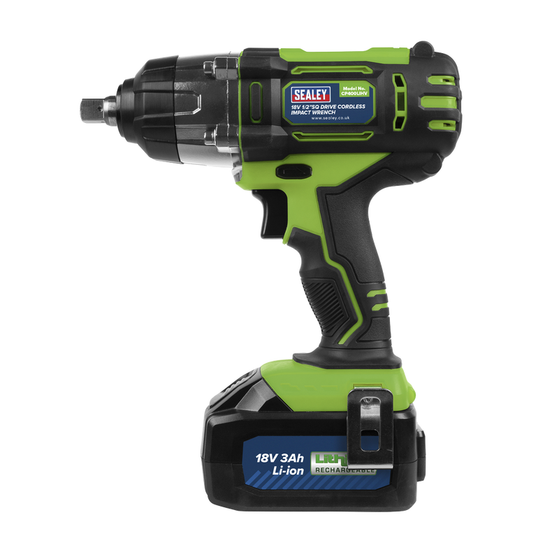 Sealey 2001LEHVCOMBO Trolley Jack & Cordless Impact Wrench Combo - Green - additional view 7