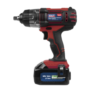 Sealey 2001LERECOMBO Trolley Jack & Cordless Impact Wrench Combo - Red - additional view 5