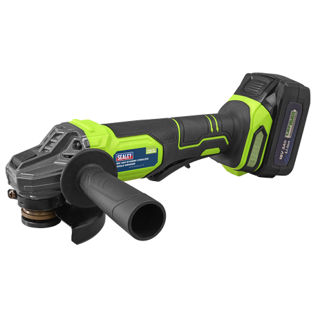 Sealey CP401LIHV 115mm Cordless Angle Grinder 18V 3Ah - Green