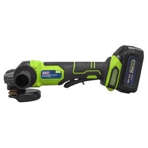 Sealey CP401LIHV 115mm Cordless Angle Grinder 18V 3Ah - Green - additional view 7