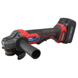Sealey CP401LI 115mm Cordless Angle Grinder 18V 3Ah - Red