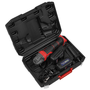 Sealey CP401LI 115mm Cordless Angle Grinder 18V 3Ah - Red - additional view 5