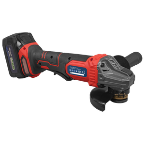 Sealey CP401LI 115mm Cordless Angle Grinder 18V 3Ah - Red - additional view 3