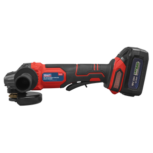 Sealey CP401LI 115mm Cordless Angle Grinder 18V 3Ah - Red - additional view 4