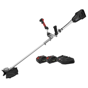 Sealey CP40VBCKIT Cordless Brush Cutter & Trimmer Kit 40V 4Ah SV20 Series 35cm