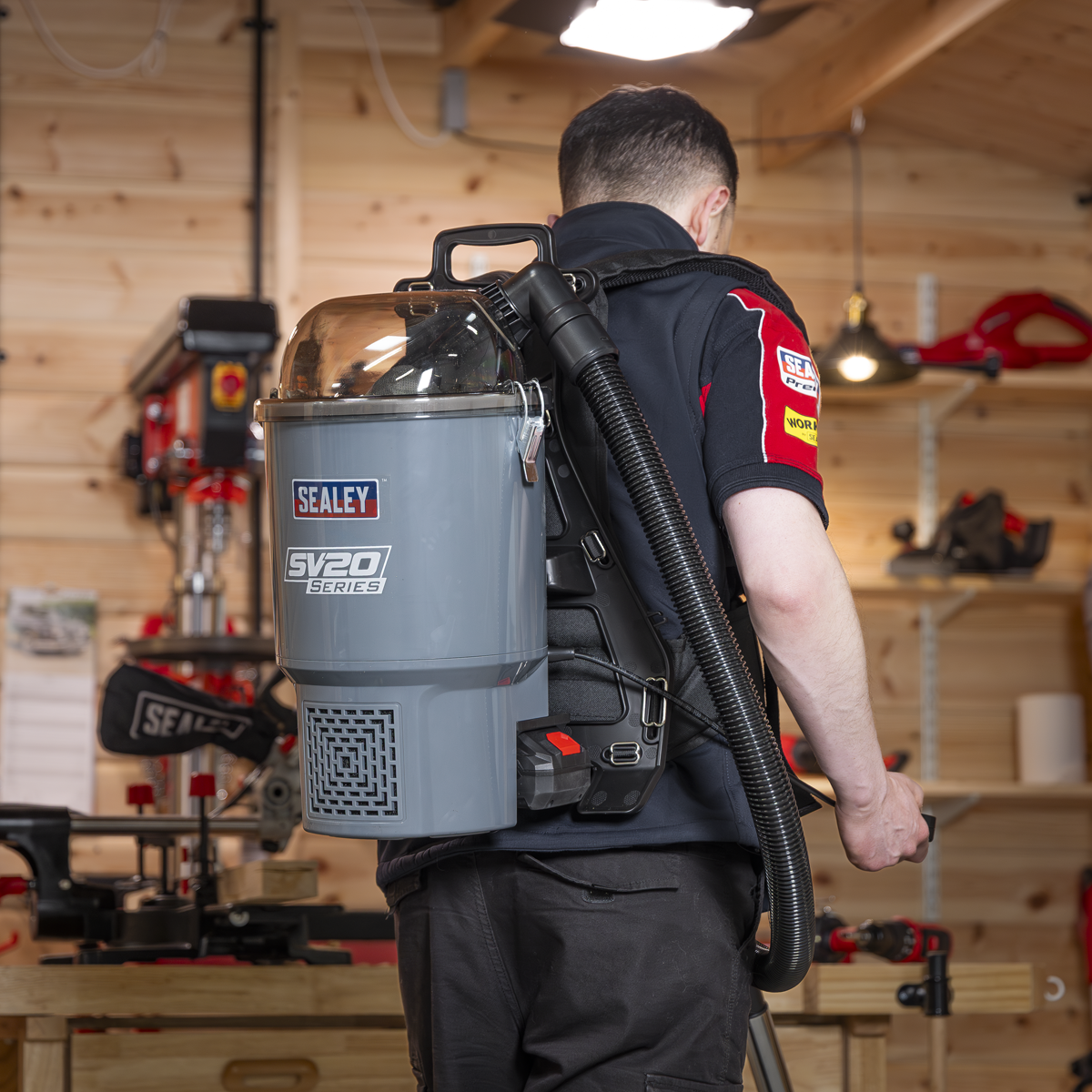 Sealey CP40VBV SV20 Series Backpack Vacuum Cleaner 40V - Body Only - additional view 18