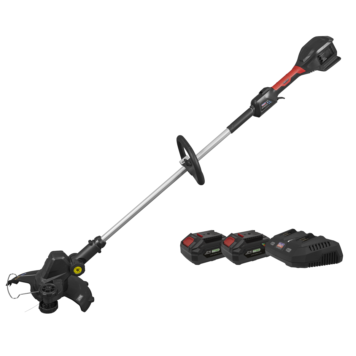 Sealey CP40VGSKIT Grass Trimmer Kit 40V 4Ah SV20 Series 30cm
