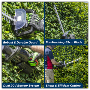 Sealey CP40VHTKIT Hedge Trimmer Kit 40V 4Ah SV20 Series 52cm - additional view 15