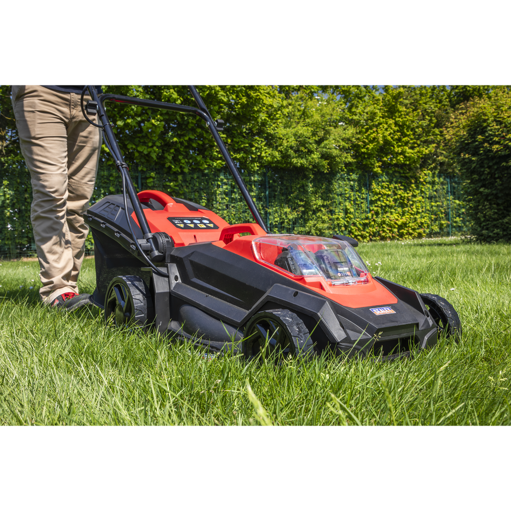 Sealey CP40VLMKIT Cordless Lawn Mower Kit 40V 4Ah SV20 Series 40cm - additional view 12