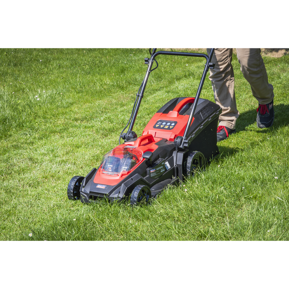 Sealey CP40VLMKIT Cordless Lawn Mower Kit 40V 4Ah SV20 Series 40cm - additional view 5