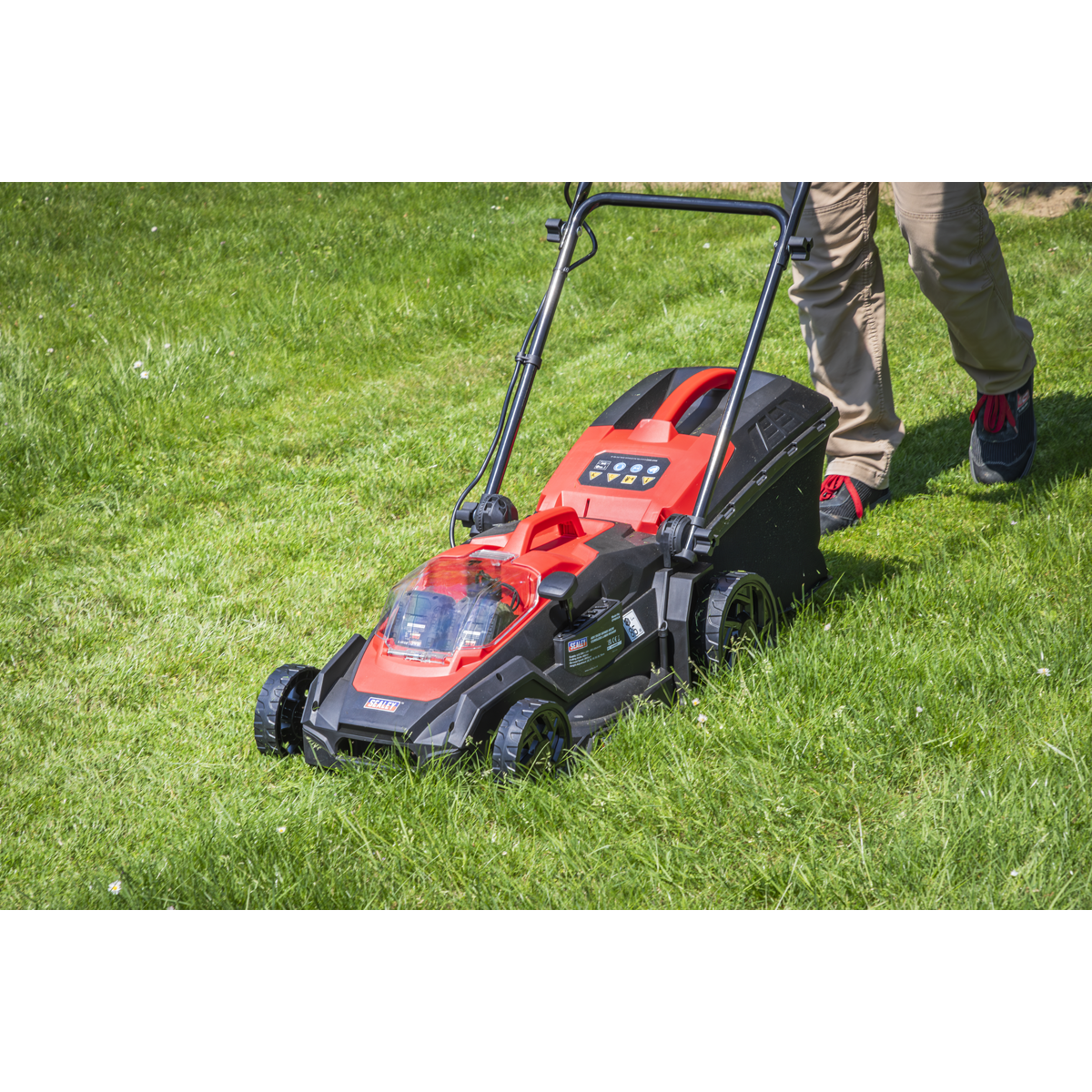 Sealey CP40VLMKIT Cordless Lawn Mower Kit 40V 4Ah SV20 Series 40cm - additional view 5