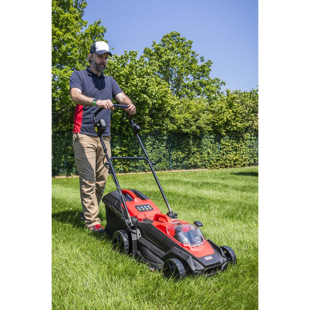 Sealey CP40VLMKIT Cordless Lawn Mower Kit 40V 4Ah SV20 Series 40cm - additional view 6