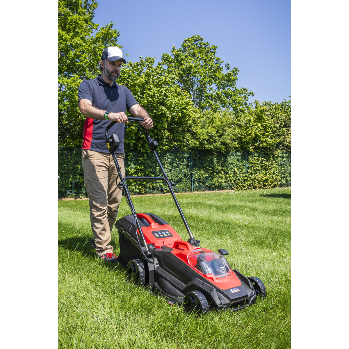 Sealey CP40VLMKIT Cordless Lawn Mower Kit 40V 4Ah SV20 Series 40cm - additional view 6