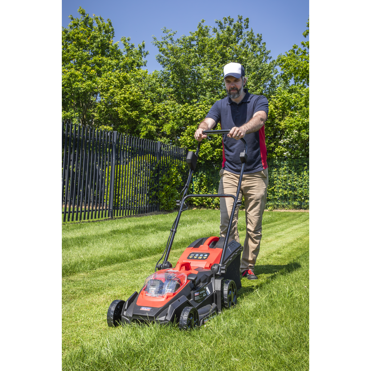 Sealey CP40VLMKIT Cordless Lawn Mower Kit 40V 4Ah SV20 Series 40cm - additional view 14