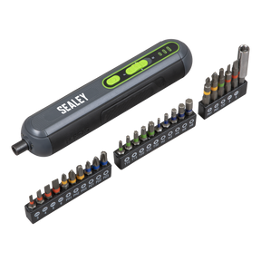 Sealey CP4VSD Cordless Screwdriver Set 4V 26pc