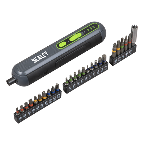 Sealey CP4VSD Cordless Screwdriver Set 4V 26pc