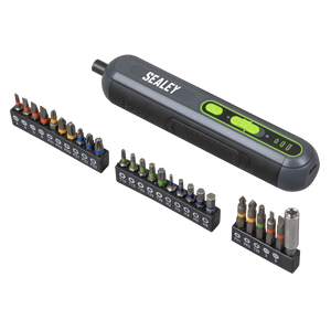 Sealey CP4VSD Cordless Screwdriver Set 4V 26pc - additional view 2