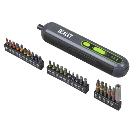 Sealey CP4VSD Cordless Screwdriver Set 4V 26pc - additional view 2