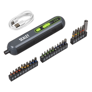Sealey CP4VSD Cordless Screwdriver Set 4V 26pc - additional view 5