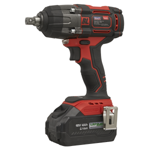 Sealey CP650LI 1/2"Sq Drive Cordless Brushless Impact Wrench 18V 4Ah
