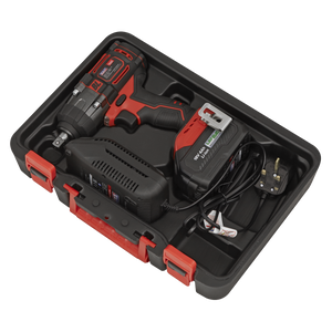 Sealey CP650LI 1/2"Sq Drive Cordless Brushless Impact Wrench 18V 4Ah - additional view 10