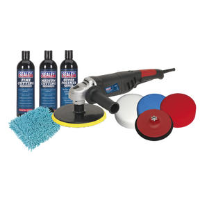 Sealey CPK05 180mm Pro Polishing & Compounding Kit 1100W/230V
